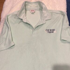 Guess Light Green Polo Shirt